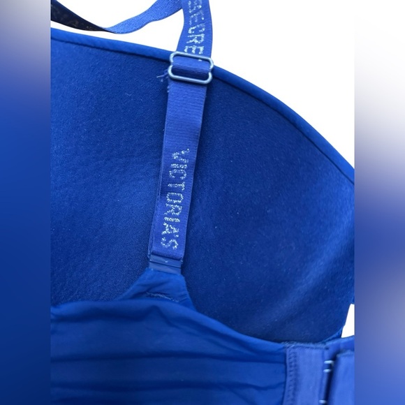 Victoria Secret  THE T-SHIRT Lightly Lined Wireless Bra Royal Blue 32DD - Picture 7 of 12